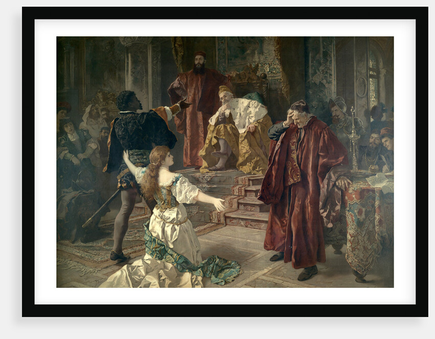 Before the Doge of Venice by Franz Bach