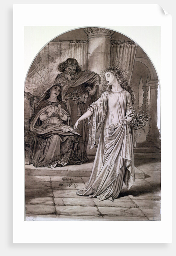 Ophelia by Sir Joseph Noel Paton