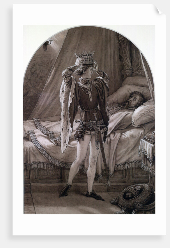 Henry IV, Pt. 2, Act IV, Sc. ii. by Sir Joseph Noel Paton