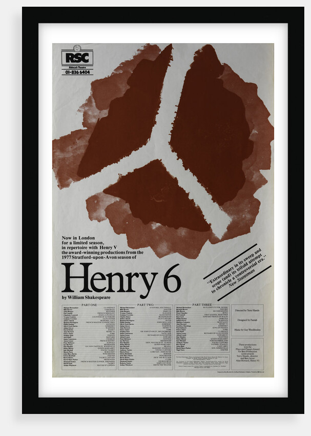 Henry 6, 1978 by Terry Hands