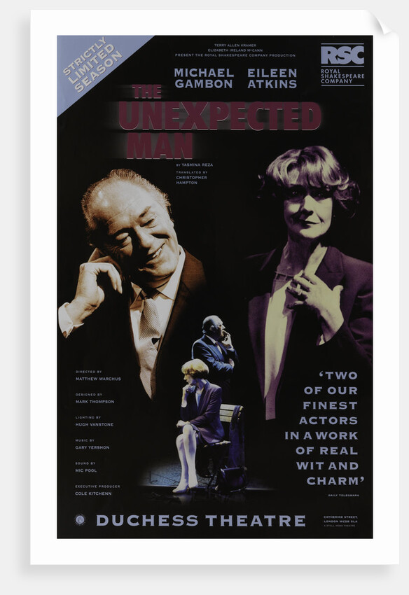 The Unexpected Man, 1998 by Matthew Warchus