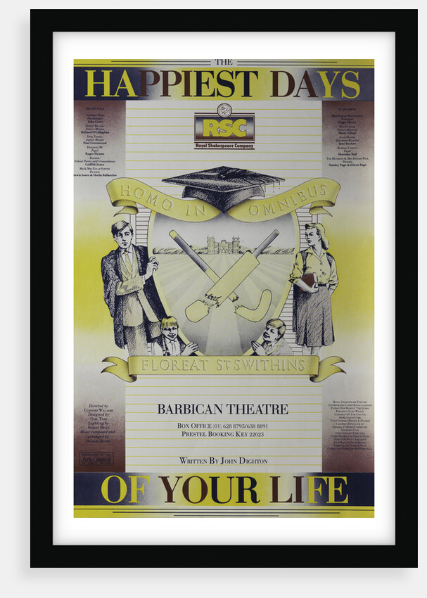 The Happiest Days of your Life, 1984 by Clifford Williams