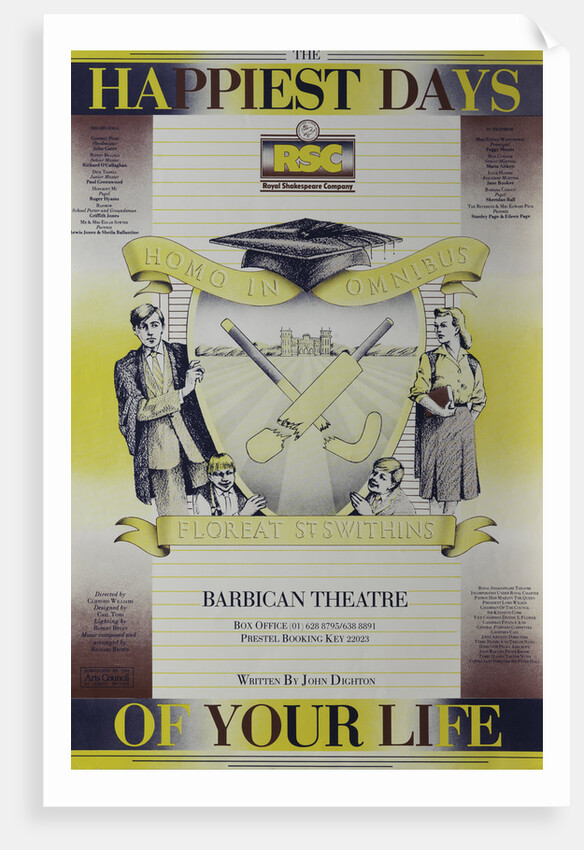 The Happiest Days of your Life, 1984 by Clifford Williams