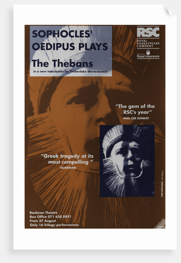 The Thebans, 1992 by Adrian Noble