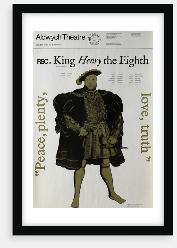 Henry VIII, 1970 by Trevor Nunn