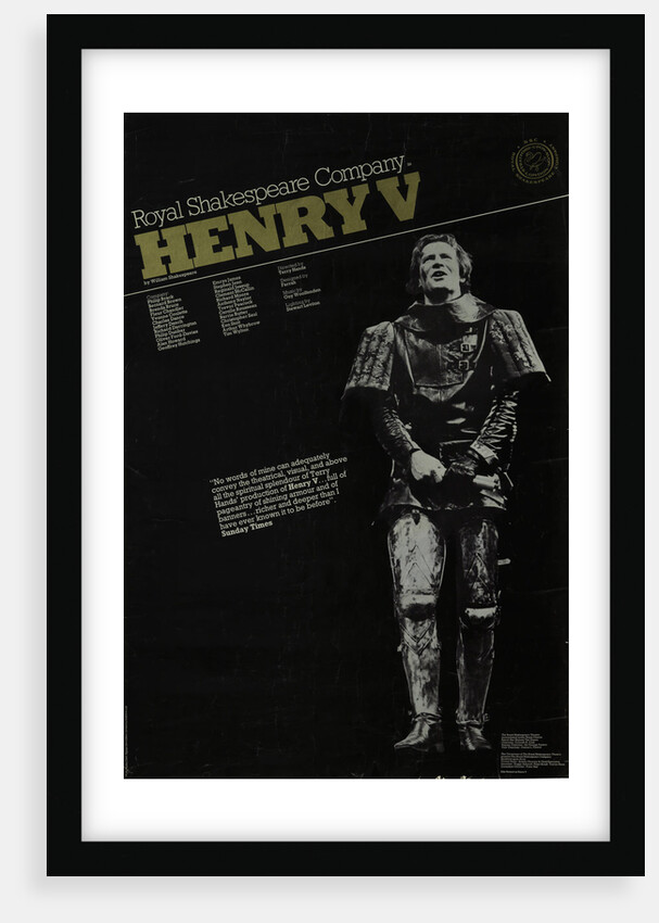 Henry V, 1975 by Terry Hands