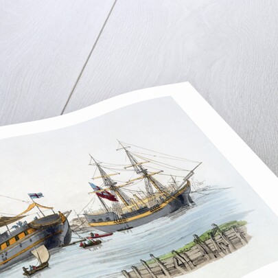 Prison ships by William Henry Pyne