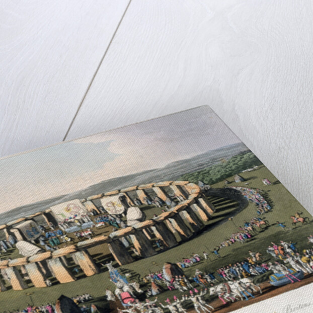 Grand Conventional Festival of the Britons by Robert Havell