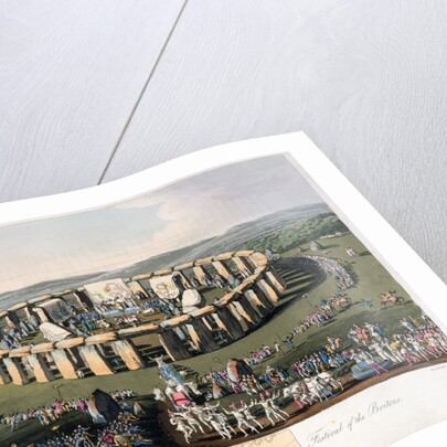 Grand Conventional Festival of the Britons by Robert Havell