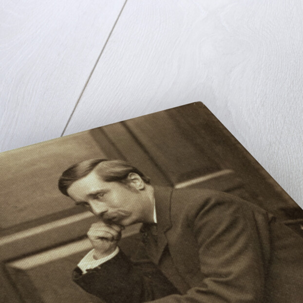 HG Wells, British author by Frederick Hollyer