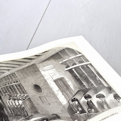 Tread-Wheel and Oakum-Shed at the City Prison, Holloway by Anonymous