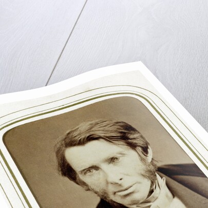 John Ruskin, English artist, poet and critic by Elliott & Fry