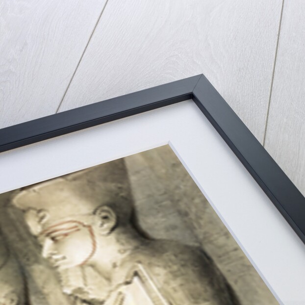 Interior of the Temple of Abu Simbel by David Roberts