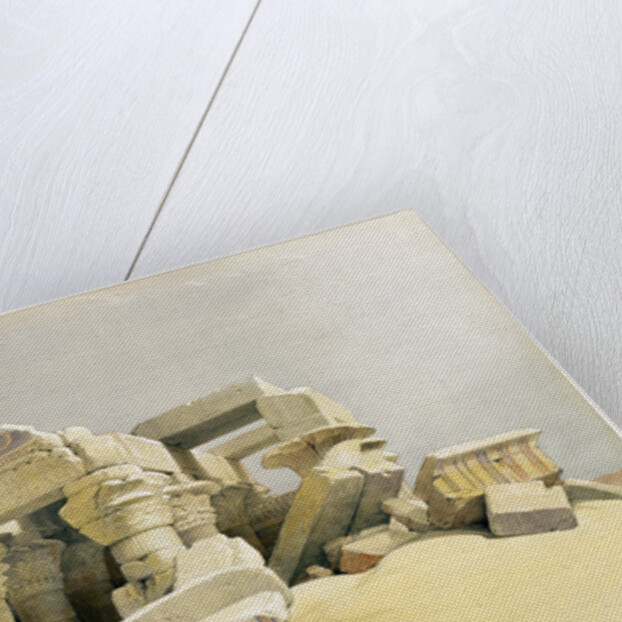 Ruins of the Temple of Kom Ombo by David Roberts