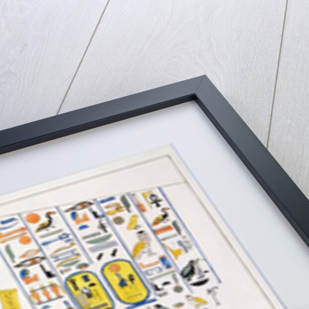 Mural from the Tombs of the Kings of Thebes, discovered by G Belzoni by Charles Joseph Hullmandel