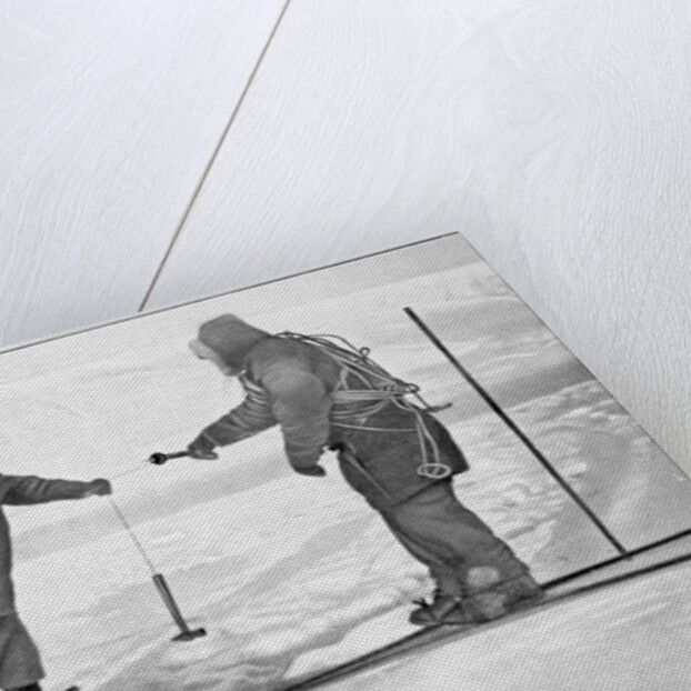 Improvised sounding tackle, Antarctica by Anonymous