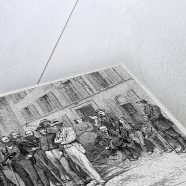 The Club Room of Zermatt in 1864 by James Mahoney