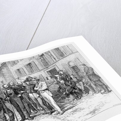 The Club Room of Zermatt in 1864 by James Mahoney
