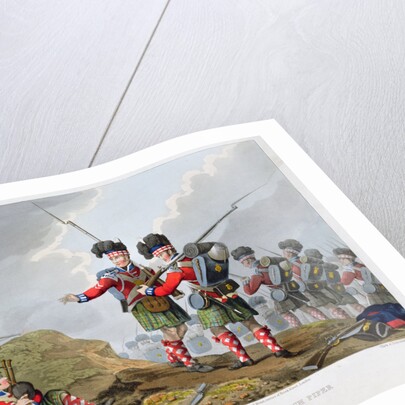 Highland troops at the Battle of Vimeiro by Matthew Dubourg