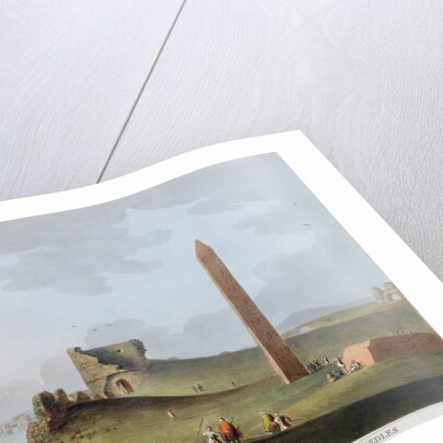 The Obelisks at Alexandria, called Cleopatra's Needles by Thomas Milton