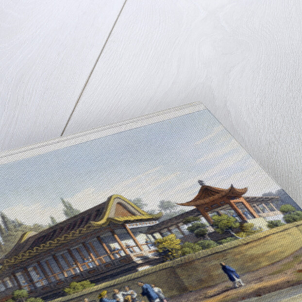 Summer Palace of the Emperor, Opposite the City of Tien-Sing by J Clark