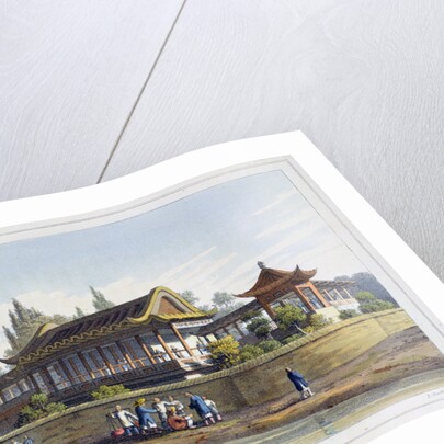 Summer Palace of the Emperor, Opposite the City of Tien-Sing by J Clark