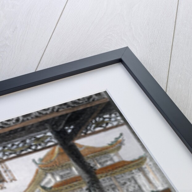 Pavilion and Gardens of a Mandarin near Peking by Thomas Allom