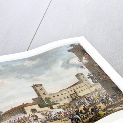 Revolt at Pavia by Jacques Joseph Coiny