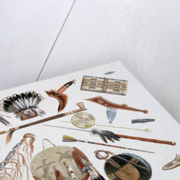 Indian Utensils and Arms by Du Casse