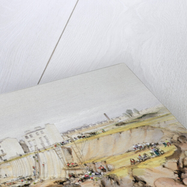 Building the retaining wall near Park Street by John Cooke Bourne