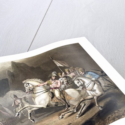 Battle of the Pyrenees by T Fielding