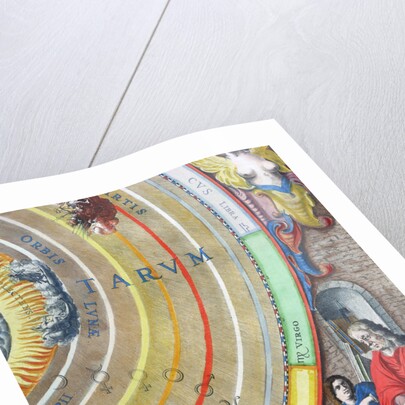 An astronomer by Andreas Cellarius