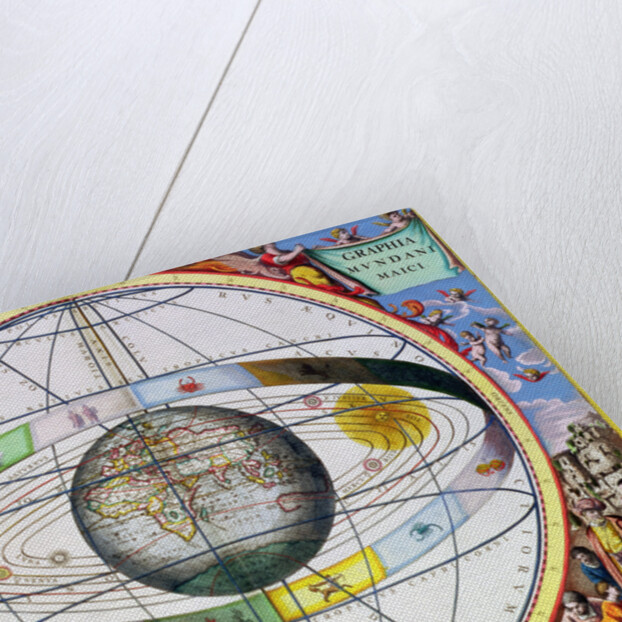 Map of Christian contellations by Andreas Cellarius