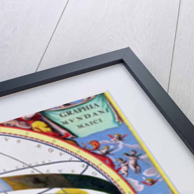 Map of Christian contellations by Andreas Cellarius