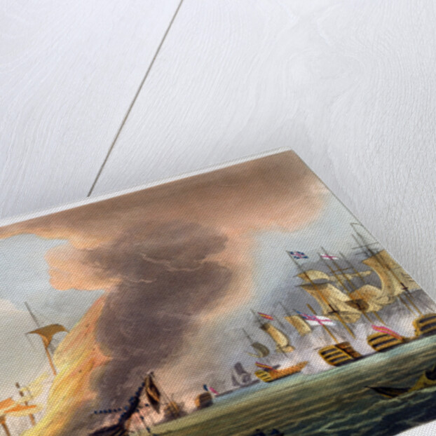 The Battle of Trafalgar by Thomas Sutherland
