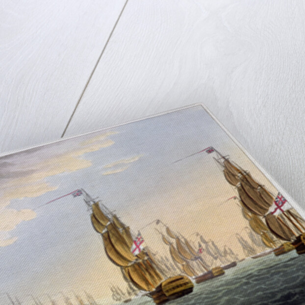 Battle of the Nile by Thomas Sutherland