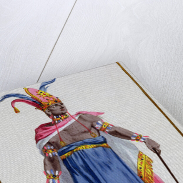 Montezuma, last Emperor of the Aztecs by Pierre Duflos