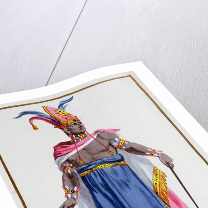 Montezuma, last Emperor of the Aztecs by Pierre Duflos
