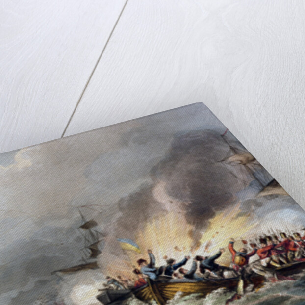 Landing of the British Troops in Egypt by Thomas Sutherland
