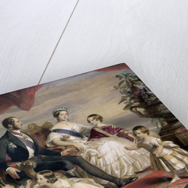 Queen Victoria and Prince Albert with Five of their Children by Anonymous
