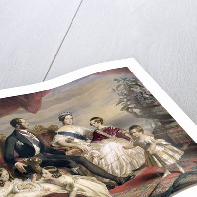Queen Victoria and Prince Albert with Five of their Children by Anonymous