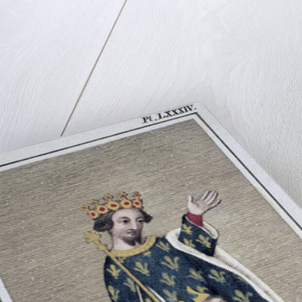 King Richard II with his father by Anonymous