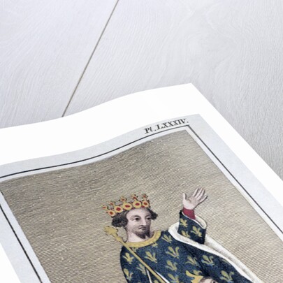 King Richard II with his father by Anonymous