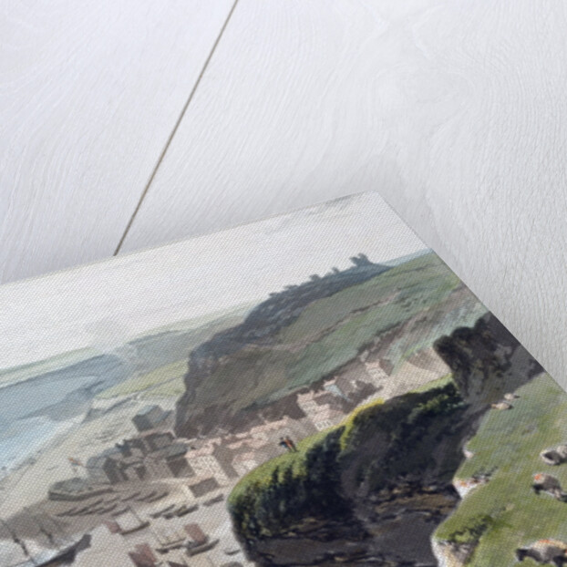 Hastings, from the East Cliff by William Daniell