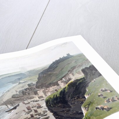Hastings, from the East Cliff by William Daniell