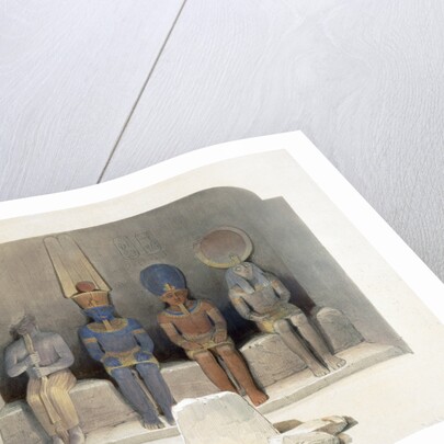 Sanctury of the Temple of Abu Simbel by David Roberts