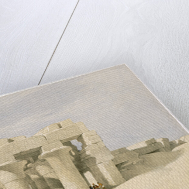 Temple of Sobek and Horuss at Kom Ombo by David Roberts