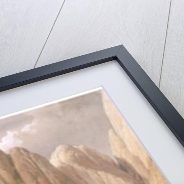 Convent of St Catherine with Mount Horeb by Louis Haghe