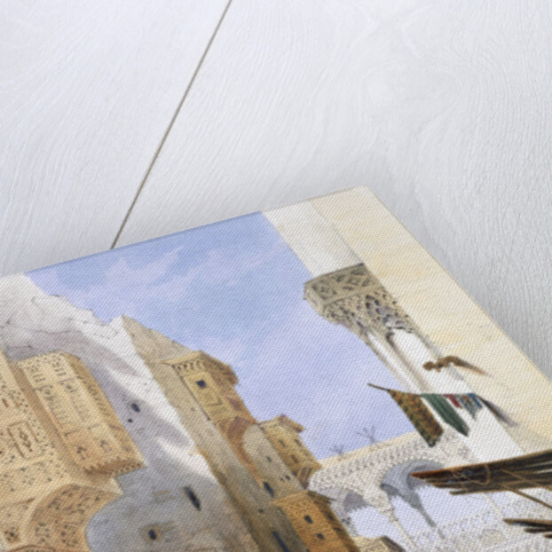 Street Leading to El Azhar by A Margaretta Burr
