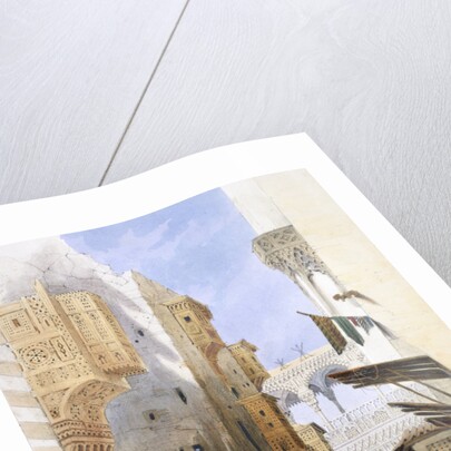 Street Leading to El Azhar by A Margaretta Burr